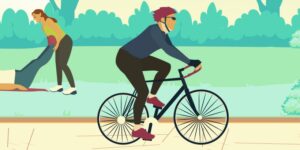 can you cycle on a recreational route